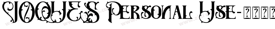 VOQUES Personal Use字体转换